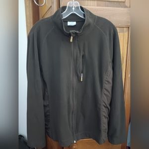 Danskin Now Unisex Zip Up Fleece Jacket~